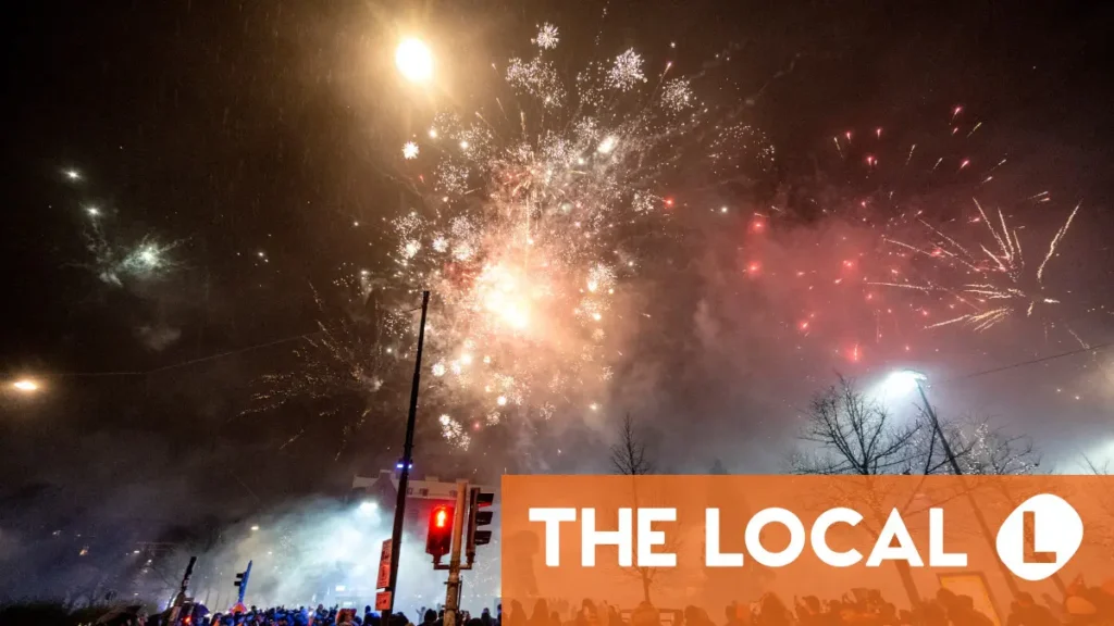 Var man kan titta på nyårsaftonen i Sverige