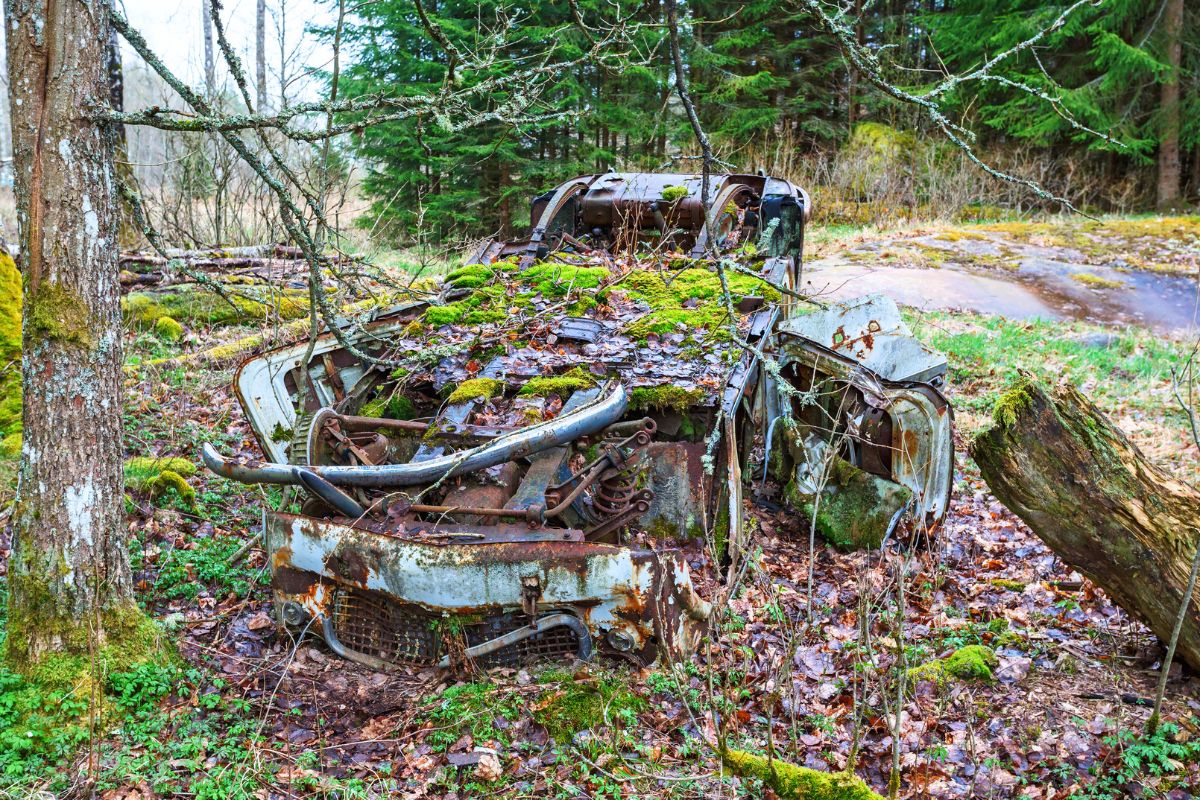 Den svenska bilkyrkogården