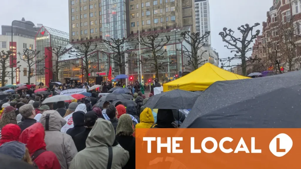 Tusentals deltar i protester över hela Sverige mot hårdare immigrationslagar