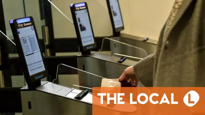 Europeiska flygplatser noterar längre väntetider vid gränserna eftersom EES-deadline hägrar