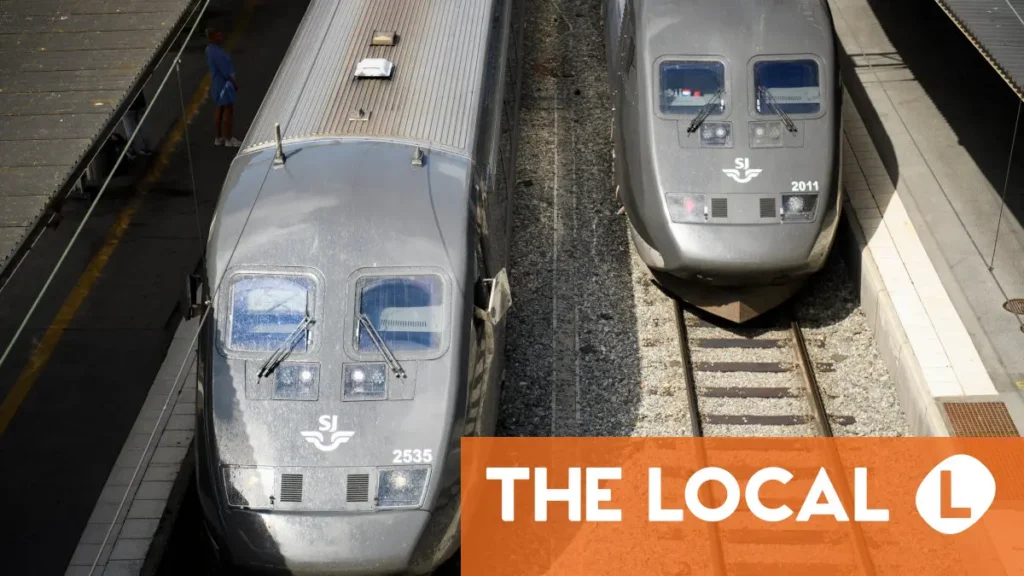 Resekaos efter att SJ ställer in över 30 tåg mellan Stockholm, Göteborg och Malmö