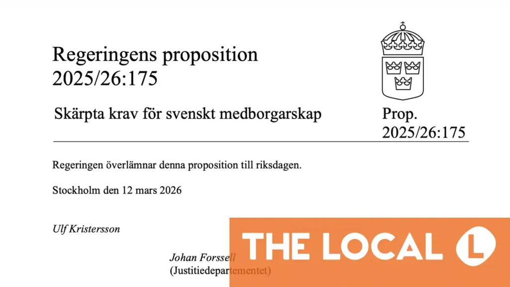 NYCKELPUNKTER: Vad finns i Sveriges genomgripande medborgarskapsreformer?