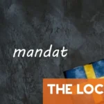 Dagens svenska ord: mandat