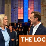 Ny mätning visar att Sveriges Moderaterna ligger strax bakom Socialdemokraterna